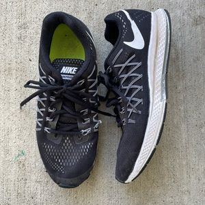 Nike Air Zoom Pegasus 32 Womens Running Shoes Size 8.5 Sneakers Trainers Black